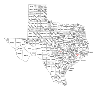 628px-Texas_counties_map